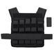 Жилет утяжелитель с регулируемым весом Zelart WEIGTH VEST TA-7815-20 вес-1-20кг черный TA-7815-20 фото 14