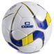 М'яч футбольний CORE DIAMOND CR-024 №5 PU білий-синій-жовтий CR-024 фото 1