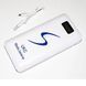 Портативне мобільне заряджання Power Bank 30000/9600mAh UKC, Умб зарядне power bank. Колір: білий ws33715 фото 7