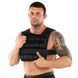Жилет утяжелитель с регулируемым весом Zelart WEIGTH VEST TA-7815-20 вес-1-20кг черный TA-7815-20 фото 7