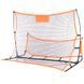 Тренажер футбольный отражатель ударов ребондер двойной Quickster soccer trainer SP-Sport C-2847 2,1x1,2м оранжевый-черный C-2847 фото 3