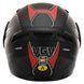 Мотошлем Трансформер VGV MT-3294 M-XL черный-белый M MT-3294 фото 4