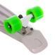 Пенни борд Penny Board круизер пластиковый 22' FISH SK-401-38 серый-белый-салатовый SK-401-38 фото 5