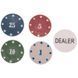 Набор для покера в металлической коробке Professional Poker chips SP-Sport IG-2033 100 фишек IG-2033 фото 3
