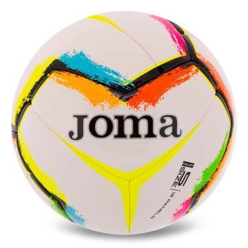 Мяч футбольный Joma HALLEY II 401726-217-T5 №5 белый-желтый 401726-217-T5 фото
