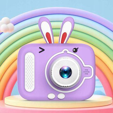 Дитячий цифровий фотоапарат X900 Rabbit Колір: фіолетовий ws45537-1 фото