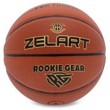 Мяч баскетбольный ZELART ROOKIE GEAR GB4430 размер 7 коричневый GB4430 фото