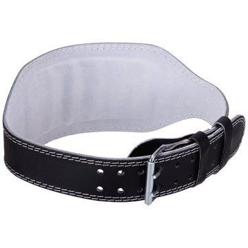 Пояс атлетический кожаный Zelart SB-165053 спинка-15см размер-XS-XXL черный SB-165053 фото