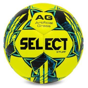 Мяч футбольный SELECT X-TURF V23 X-TURF-4YB №4 желтый-синий X-TURF-4YB фото