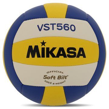 Мяч волейбольный MIKASA VST560 №5 PU синий-желтый-белый VST560 фото