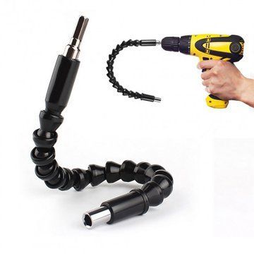 Отвертка с гибким магнитным удлинителем для отвертки и дрели Snake Bit ws74238 фото