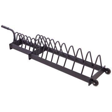 Стойка горизонтальная для блинов дисков Zelart TA-0918 размер-130x32x28см черный TA-0918 фото