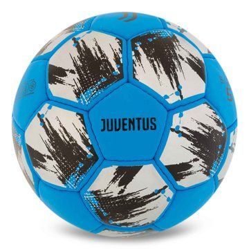 Мяч футбольный BALLONSTAR JUVENTUS FB-0047-806 №5 PU голубой-серый FB-0047-806 фото