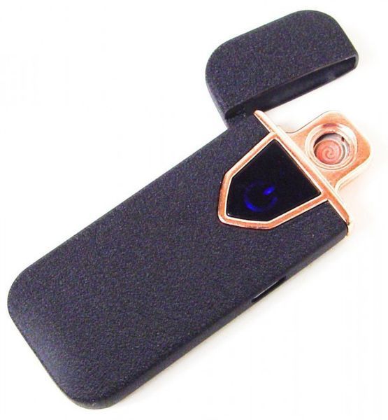 Зажигалка спиральная USB-711, электронная зажигалка спиральная подарочная, зажигалка с зарядкой от usb ws16374 фото
