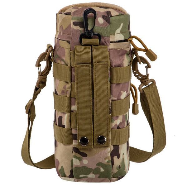 Подсумок тактический для емкости с водой и дополнительным отделением Military Rangers ZK-9104 размер 27х12х12см 3,8л цвета в ассортименте ZK-9104 фото