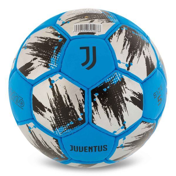 Мяч футбольный BALLONSTAR JUVENTUS FB-0047-806 №5 PU голубой-серый FB-0047-806 фото