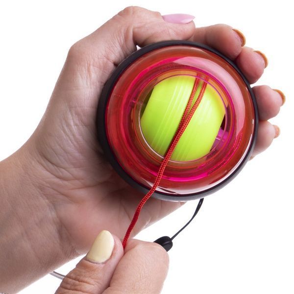 Эспандер гироскопический Power Ball тренажер для кистей рук SP-Sport Forse Ball FI-2949 цвета в ассортименте FI-2949 фото