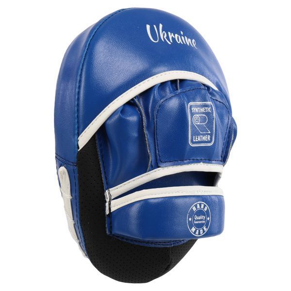Лапа боксерская изогнутая тренировочная Кожвинил BOXER NEW 2013-N 23х19х4,5см 2штуки р. Універсальний розмір рукавички 2013-N фото