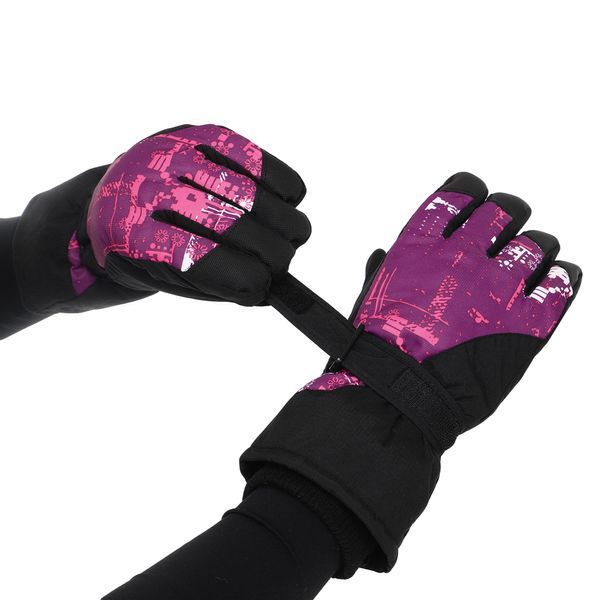 Рукавички для лиж та сноуборду жіночі LUCKYLOONG B-4455 р. L-XL B-4455 фото