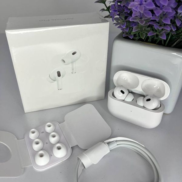 Наушники Apple AirPods Pro 2. ТОП реплика (чип Airoha) ws27677 фото