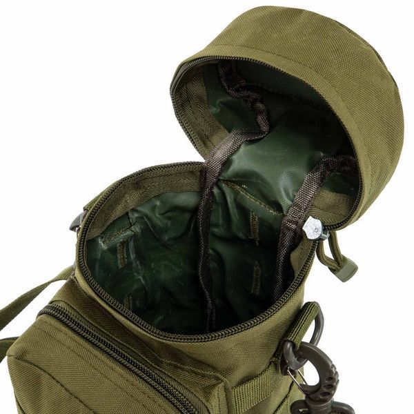 Подсумок тактический для емкости с водой и дополнительным отделением Military Rangers ZK-9104 размер 27х12х12см 3,8л цвета в ассортименте ZK-9104 фото