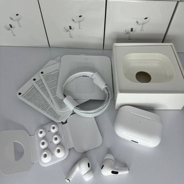 Наушники Apple AirPods Pro 2. ТОП реплика (чип Airoha) ws27677 фото