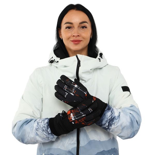 Рукавички для лиж та сноуборду жіночі LUCKYLOONG B-4455 р. L-XL B-4455 фото
