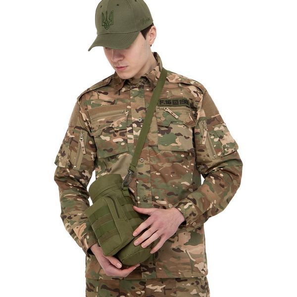 Підсумок тактичний для ємності з водою та додатковим відділенням Military Rangers ZK-9104 розмір 27х12х12см 3,8л ZK-9104 фото