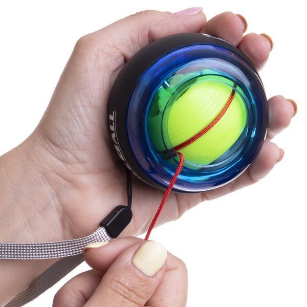 Эспандер гироскопический Power Ball тренажер для кистей рук SP-Sport Forse Ball FI-2949 цвета в ассортименте FI-2949 фото