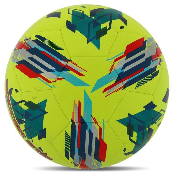 М'яч футбольний HIBRED SOCCER STAR STOKE FB-6035 №5 PU жовтий FB-6035 фото