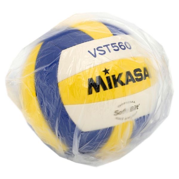 Мяч волейбольный MIKASA VST560 №5 PU синий-желтый-белый VST560 фото