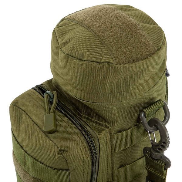 Подсумок тактический для емкости с водой и дополнительным отделением Military Rangers ZK-9104 размер 27х12х12см 3,8л цвета в ассортименте ZK-9104 фото