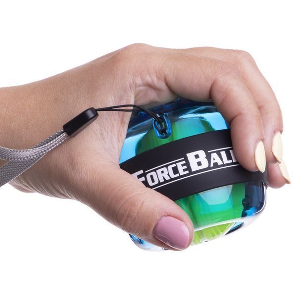 Эспандер гироскопический Power Ball тренажер для кистей рук SP-Sport Forse Ball FI-2949 цвета в ассортименте FI-2949 фото