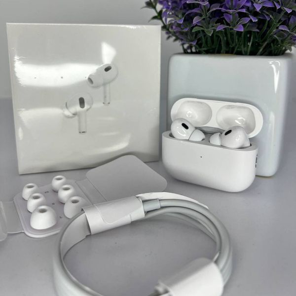 Наушники Apple AirPods Pro 2. ТОП реплика (чип Airoha) ws27677 фото