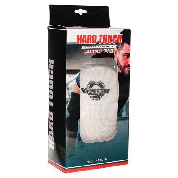 Налокотники спортивные с фиксирующим ремнем и амортизирующей вставкой HARD TOUCH CO-8896 S-L 2шт цвета в ассортименте L CO-8896 фото
