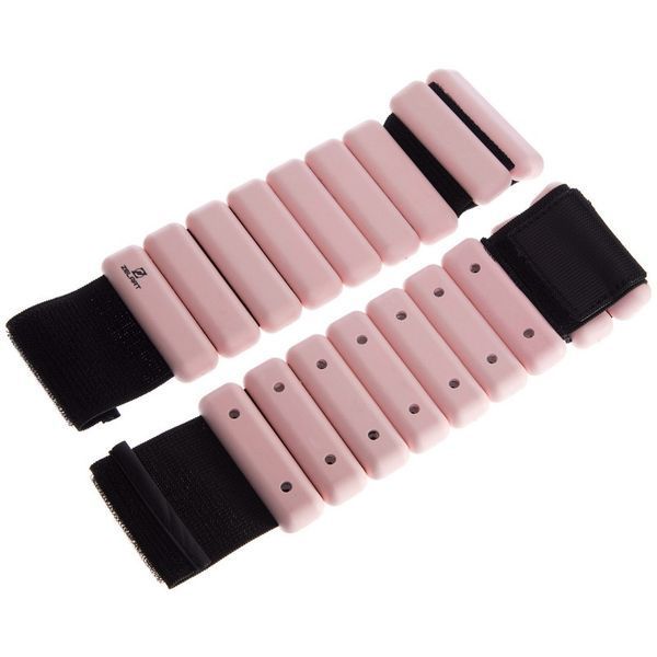 Обтяжувачі-браслети для рук ніг з силіконовим покриттям Zelart FITNESS BRACELETS TA-3274 2x0,5кг рожевий TA-3274 фото