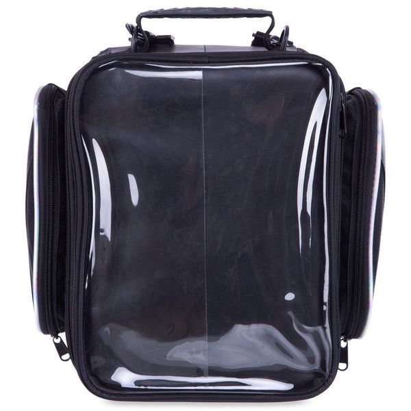 Сумка на бак мотоцикла на магнитах с окном под телефон Tank Bag BUOTAI M-2834 30х24х12см черный M-2834 фото