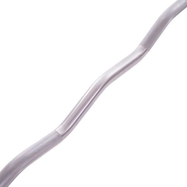 Штанга нерозбірна з фіксованою вагою вигнута поліуретанова Zelart Urethane Barbell TA-2690-15 довжина-104см 15кг чорний-салатовий TA-2690-15 фото