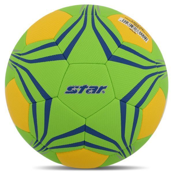 Мяч гандбольный STAR PROFESSIONAL MATCH HB432 размер 2 желтый-салатовый HB432 фото