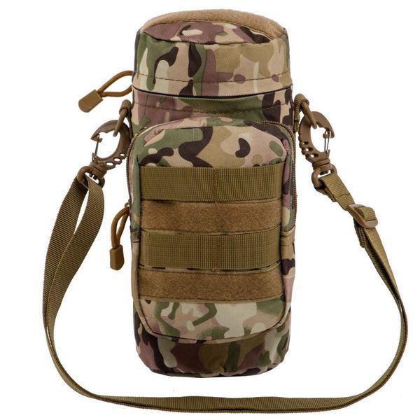 Подсумок тактический для емкости с водой и дополнительным отделением Military Rangers ZK-9104 размер 27х12х12см 3,8л цвета в ассортименте ZK-9104 фото