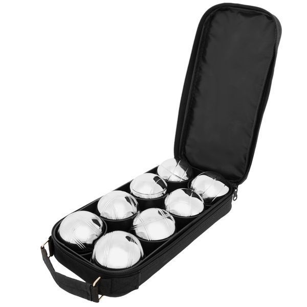 Петанк (бочче) спортивная игра 8 стальных шаров в PVC чехле SP-Sport IG-5340 8шаров o7,3см серебряный IG-5340 фото