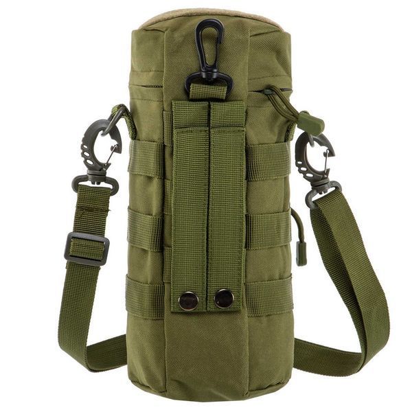 Подсумок тактический для емкости с водой и дополнительным отделением Military Rangers ZK-9104 размер 27х12х12см 3,8л цвета в ассортименте ZK-9104 фото