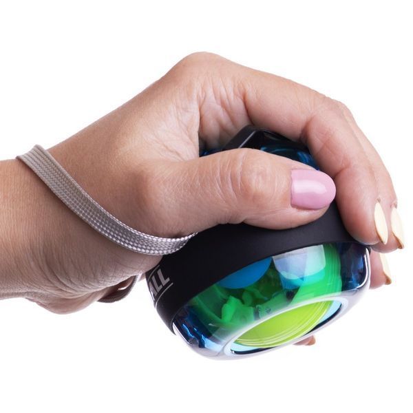 Эспандер гироскопический Power Ball тренажер для кистей рук SP-Sport Forse Ball FI-2949 цвета в ассортименте FI-2949 фото