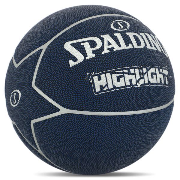 Мяч баскетбольный SPALDING HIGHLIGHT 76867Z размер 7 синий 76867Z фото