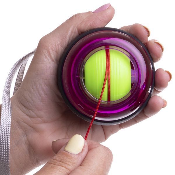 Эспандер гироскопический Power Ball тренажер для кистей рук SP-Sport Forse Ball FI-2949 цвета в ассортименте FI-2949 фото