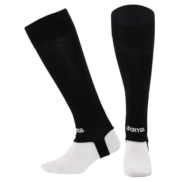 Гетры футбольные без носка обрезки Joma LEG II 400753-100 размер 35-46 черный M/S03/39-42-EUR 400753-100 фото
