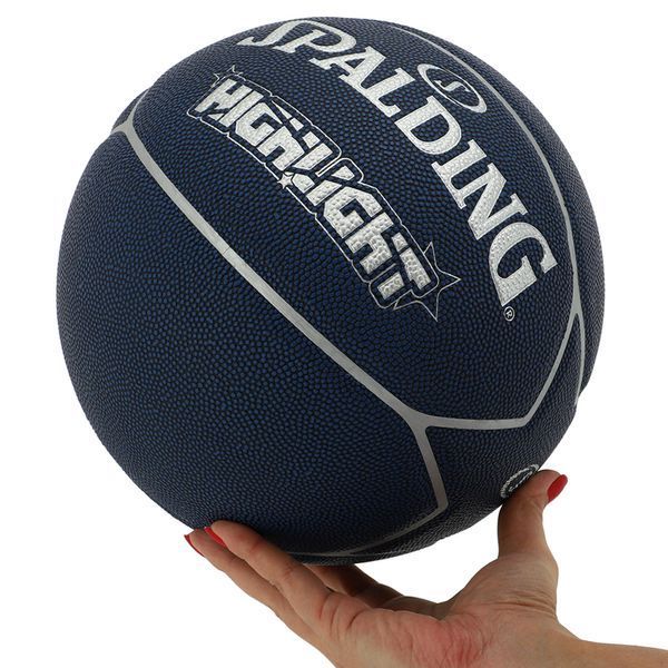 Мяч баскетбольный SPALDING HIGHLIGHT 76867Z размер 7 синий 76867Z фото