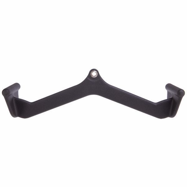 Рукоятка для тяги із середнім хватом Mide Grip нековзне покриття LINUO FITNESS TA-3700-56 54см чорний TA-3700-56 фото