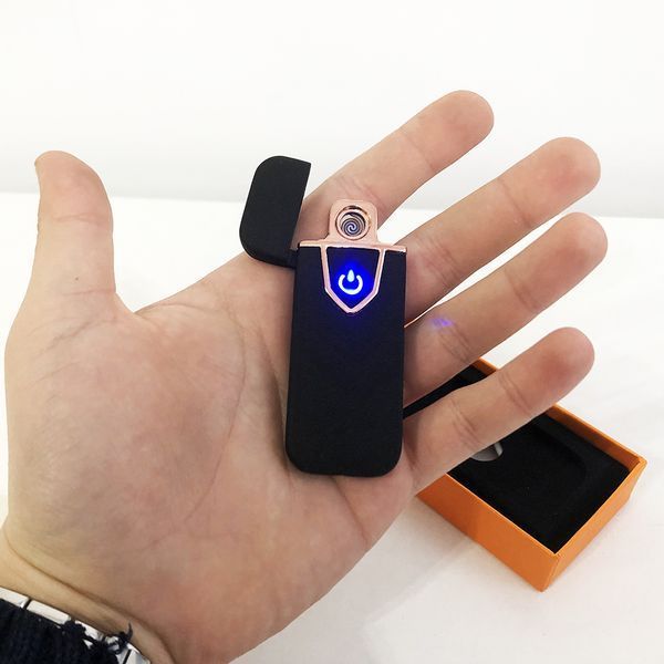 Зажигалка спиральная USB-711, электронная зажигалка спиральная подарочная, зажигалка с зарядкой от usb ws16374 фото
