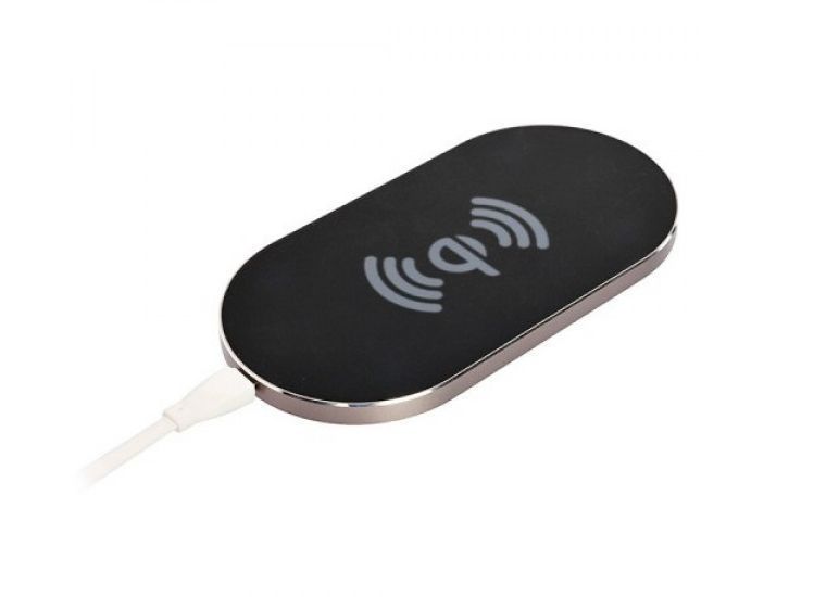 Бездротовий зарядний пристрій Awei W2, бездротове заряджання usb для iPhone для андроїд. Колір: чорний ws56917 фото
